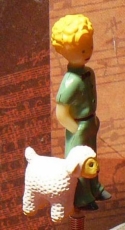 Figuren" f�r SANKYO 18-Ton-Laufwerk mit Feder "Der kleine Prinz"