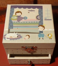 Trousselier-Spieluhr W�rfel S20599" - "Prinzessin auf der Erbse"
