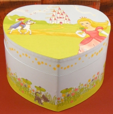 Trousselier Spieluhr Herz mit Fee S30862 - "Prince and Princess"