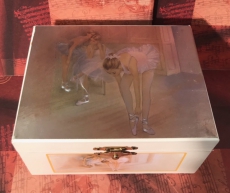 W&P Spieluhr Kompakt 602156 - "Silver-Ballerina"