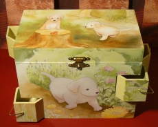 Enchantmints Spieluhr XXL B2201 - "XXL Puppy der Lieblingshund"