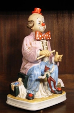 Clown mit Marionette, aus der Serie Melody in Motion