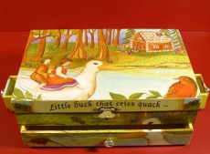 Enchantmints Spieluhr mit Schubladen GR 3 B3004BALL - "GR3 H�nsel & Gretel mit Ballerina"
