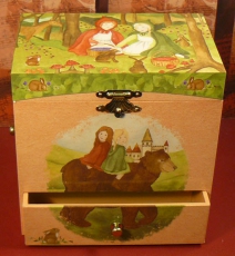 Enchantmints Spieluhr mit Schubladen Gr 4 B7003 Br - Schneeweichen und Rosenrot GR 4