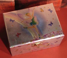MMM Spieluhr Kompakt 28028 - "Glanz Quartett Butterfly"