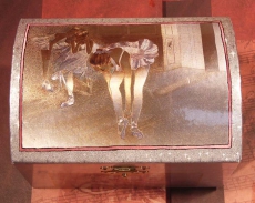 MMM Spieluhr Truhe Kompakt 280016 - "Truhe Ballerina"