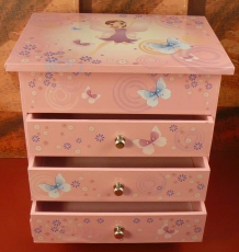 Trousselier Spieluhr Tower 3S S236991 - "Tower Butterfly"