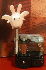 Figuren fr SANKYO 18-Ton-Laufwerk mit Feder Mrchen-Ente