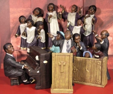 ENESCO Gospel-Serie Sngerin mit Tamburin