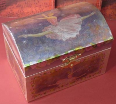 W&P Spieluhr Truhe Kompakt 6021562 - Roses