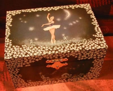 W&P Spieluhr Kompakt 6019934 - WP BL blauer Sternenhimmel