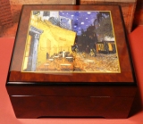BÖHME Spieluhr Holzschatulle KL 893223 - Nachtcafé / Vincent van Gogh