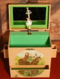 Enchantmints Spieluhr mit Schubladen GR 4 B7003Ball - Schneeweißchen und Rosenrot GR 4 mit Ballerina