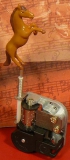 Figuren fr SANKYO 18-Ton-Laufwerk mit Feder Pferd br