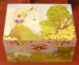 Enchantmints Spieluhr Kompakt MA3003 - Spieluhr Fairy Horse White