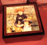 BÖHME Spieluhr Holzschatulle KL 89206 - Auf der Terrasse / Renoir