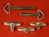 Ersatz-Schlüssel SANKYO-Set 5 Stück 8-40 mm